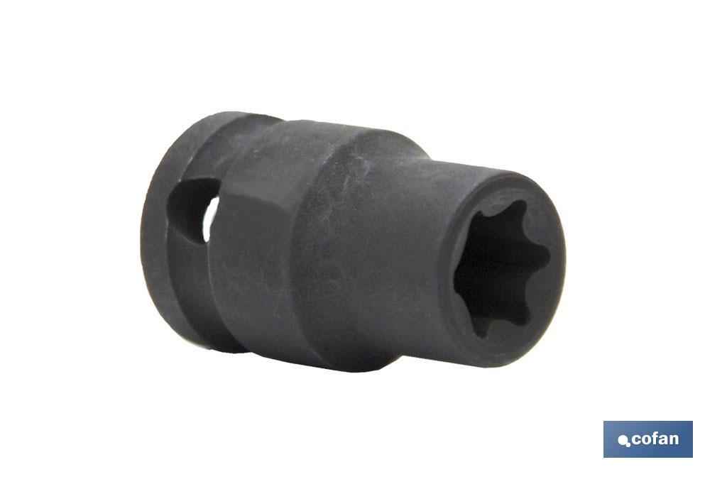 Vaso de impacto Torx de 3/8 | Modelo Hembra | Disponible en varias medidas